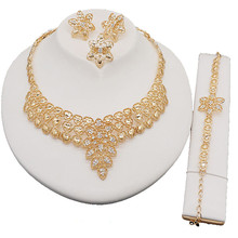 african gold jewelry sets best quality jewelry sets high fashion jewelry sets wedding accessories fashion necklace 2024 - buy cheap