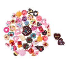 10pcs/lot Wholesale Dolls Miniature Pretend Toy Mini Play Food Cake Biscuit Donuts For Dolls Accessories 2024 - buy cheap