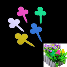 50pcs Plum Seedlings Flower Garden Plant Labels Plastic Labels Mark New Thick Gardening Pots Decorative Landscape Free Shipping 2024 - buy cheap