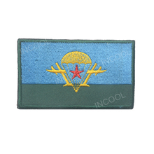 Parche bordado 3D, insignia de goma bordada, emblema del ejército de paracaidista de Rusia y Rusia, apliques de estilo táctico 2024 - compra barato