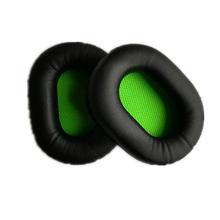 Revestimento para fone de ouvido, peça para substituição de fone de ouvido estéreo razer blackshark, almofada e copos para jogos, capa para peças de reparo de fone de ouvido, 1 par 2024 - compre barato