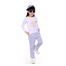 Clearance processing hot sale 3-11 years old girls trousers children's long pants sport casual pants spring/summer/autumn 2024 - buy cheap