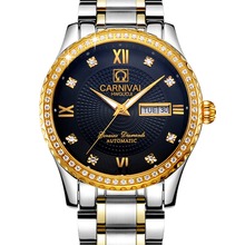 Luxury Waterproof  watch men Sapphire glass Military silver stainless steel Date Week  Automatic machine watch 2024 - buy cheap