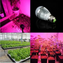 Full spectrum LED Grow lights  6W E27 LED Grow lamp bulb for Flower plant Hydroponics system AC 85V -265V grow light 1Pcs 2024 - buy cheap