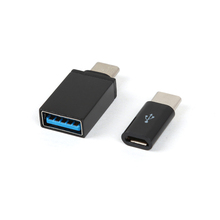 Адаптер для кабеля USB Type C OTG + Micro USB к Type-c 2024 - купить недорого