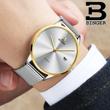 BINGER Automatic Watch Men Mechanical Watches 30M Waterproof Wristwatches Military Sapphire Crystal Mens Clock erkek kol saati 2024 - buy cheap