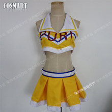 [Customized] Anime Fate/kaleid Liner Illyasviel Von Einzbern Cosplay Costume Kanu Unchou Cheerleaders Uniform Dress Halloween 2024 - compre barato