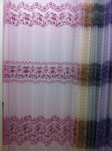 CS 128 T Chic Floral Type Tulle Voile Door Window Curtain fabric Drape Panel Sheer Scarf Valance For Home Use 2-east 2024 - buy cheap