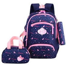 Детские рюкзаки для девочек-подростков, легкие водонепроницаемые школьные ранцы, Детские ортопедические школьные портфели 2024 - купить недорого