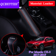 QCBXYYXH Car Styling Gear Head Shift Knob Cover Gear Shift Collars For Mazda CX-3 2017-2019 Handbrake Cover Internal Sequins 2024 - buy cheap