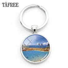 TAFREE-Llavero de la gran barrera de arrecife para mujer, hermoso paisaje marino, colgante para llave, joyería de recuerdo de Australia, FA504 2024 - compra barato