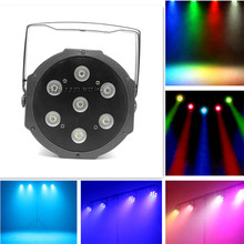 7x18W Mini LED Par RGBWA UV 6in1 LED Stage Light 150W Par Light Wall Wash Light For Bar KTV Party Stage Lighting 2024 - buy cheap