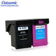 Dat 2pk 61xl 1 SET Ink Cartridge for HP DeskJet 1000 1050 1051 2050 2540 3050 3051 3052 3054 3055 J110a J210a J310a Printer 2024 - buy cheap