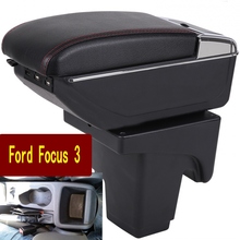 Apoio de braço para ford focus, apoio de braço do console central automotivo com porta-copo, cinzeiro e compartimento de armazenamento 2024 - compre barato