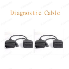 2016 Free Shipping 16pin to 12pin OBD Interface For Mitsubishi Diagnostic Scanner Cable Car Diagnostic Cable 2024 - buy cheap