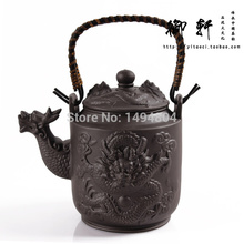 Tea Set 760ML Chinese Yixing Larger Teapot,Dragon Tea Pot, Handmade Tea Sets,China Kungfu Teaset,Genuine Purple Clay Tea Kettle 2024 - buy cheap