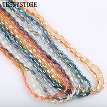 3 Size Tower Shape Color Cut Faceted Crystal Beads Loose Spacer Round Glass Beads For Jewelry Making Bracelet Accessories 2024 - buy cheap