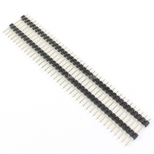 100pcs 2.54mm 40 Pin Male Single Row Straight Pin Header Strip Pin Length 21mm 2024 - buy cheap