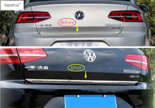 Lapetus-accesorios para puerta trasera de Volkswagen Passat B8 2016-2018, cubierta de maletero, moldura, embellecedor de puerta, bisel de guarnición 2024 - compra barato
