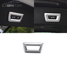 SRXTZM-pegatina cromada para la cubierta del botón de la puerta trasera, para BMW X1, f48, X3, f25, X4, f26, X5, f15, X6, Serie 3, f30, F34, F36, F10, G30, serie 7 y 5 2024 - compra barato