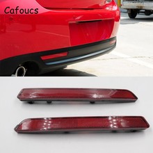 Cafoucs для Mazda 6 2007-2013, аксессуары для заднего бампера, красный светоотражающий предупреждающий фонарь 2024 - купить недорого