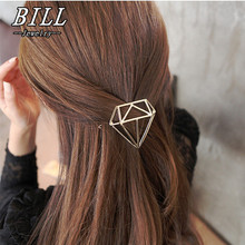 TS404 2018 Hairpins Triangle Geometric Hair Pin Jewelry Hair Clip For Women Barrettes Head Accessories Bijoux 2024 - buy cheap