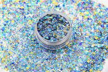 HA2104-263 Mixed Laser Holographic  Colors Hexagon Shape Glitter Sequins for nail art gel and  DIY Christmas decoration 2024 - buy cheap