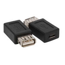 2 шт./компл. USB 2,0 Тип A переходник «Мама»-Micro USB Тип B 5-контактный переходник «мама» 2024 - купить недорого