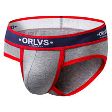 ORLVS Men Briefs Underwear Men's Sexy Breathable Underpants Modal Comfortable Mens Underwear Shorts Cueca Gay Male Panties 2024 - buy cheap