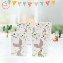 12pcs 12.5x21cm Beautiful Fish Birthday Paper Bags Gift Sea Marine animal Candy Birthday Bags for Baby Birthday School Party Dec 2024 - buy cheap