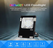 Светодиодный прожсветильник Mi светильник 10 Вт, IP65, AC85-265V, водонепроницаемый RGB + CCT светодиодный прожсветильник для светильник щения, бесплатная доставка 2024 - купить недорого