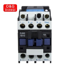 18A CJX2-1810 1801 LC1 AC Contactor 3 Phase 3-Pole NO Coil Voltage 380V 220V 50Hz Din Rail Mounted 3P+1NO Normal Open Contactor 2024 - buy cheap