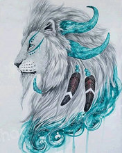 5d diy diamond painting lion, painted animal, diamond embroidery cross stitch, 3D mosaic, animal, wholesale plaster embroidery 2024 - buy cheap