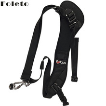 Foleto Foco F1 alça Da Câmera Rápida rápida Ombro Único Sling Black Belt Correia Para canon nikon DSLR 7D 5D Mark II d800 A77 60D 2024 - compre barato