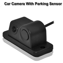 Parking Sensor with Rear View Camera 2 In 1 Auto Electronic Back Sensors Reversing Radar Detector with Car Rear Backup Camera 2024 - buy cheap