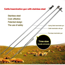 livestock Cattle Cow Artificial Insemination Gun Stainless Steel Cattle Insemination Gun Cattle 2024 - buy cheap