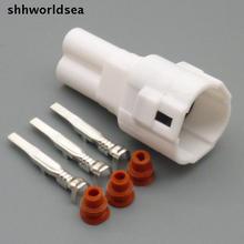 Shhworldsea-kit de conector 3p, kit com 5/30/100 conjuntos de 2.0mm, conectores 6187-3231 2024 - compre barato