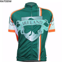 Ireland 2019 New Top quality Team Pro Cycling Jersey Ropa Ciclismo mtb Bicycle Cycling Clothing Bike Jersey Maillo 2024 - buy cheap
