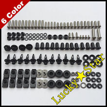 Full Body Fairing Bolt Screw Fastener Fixation Kit 100% For YAMAHA YZF R6 1998 1999 2000 2001 2002 98 99 00 01 02 SIL 2024 - buy cheap