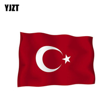 YJZT-pegatina de pavo turco para coche, 10,5 CM x 7,3 CM, accesorios de PVC, 6-0325 CM 2024 - compra barato