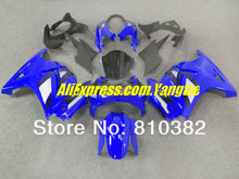 Blue black Fairing kit for KAWASAKI Ninja ZX250R ZX-250R 2008 2012 ZX 250R EX250 08 09 10 11 12 Injection mold Fairings set 2024 - buy cheap