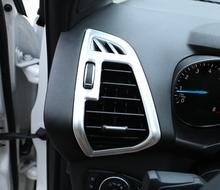 ABS хром для Ford Escape Kuga 2017 2018 аксессуары Стайлинг автомобиля маленькая крышка выпускного отверстия воздуха отделка 2024 - купить недорого