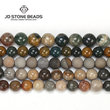 Ocean Stone Matte Energy Stone 4 6 8 10 12mm Size Beads Diy Charm Beads For Jewelry Making Personal Design Gifts  Accessory 2024 - buy cheap