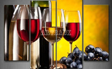 New 4pcs/set wine icon DIY diamond painting full square / round 5D diamond embroidery diamond mosaic painting crafts decoration 2024 - buy cheap