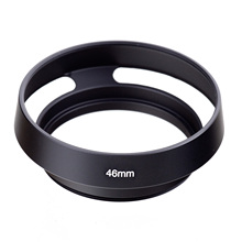 46 мм 46 мм черная металлическая вентилируемая бленда объектива камеры для Leica M 46 мм Резьбовая линза 2024 - купить недорого