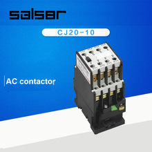 Contactor magnético de CA, 10A, 380V/220V/110V/24V, CJ20-10 de contacto plateado de fábrica 2024 - compra barato