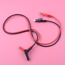 LETAOSK 2pcs Red & Black Heavy Duty Banana Plug to Alligator Clip Test Hook Probe Cables 15A 1000V For Multimeter 2024 - buy cheap