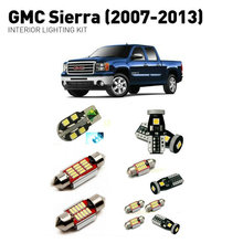 Luces interiores Led para GMC sierra 2007-2013, 12 luces Led para coche, kit de iluminación, bulbos automotrices Canbus 2024 - compra barato