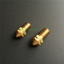 2pcs UM3 3D printer replacement brass nozzle 0.25mm/0.4mm/0.6mm/0.8mm  for Ultiaker 3 spare parts 1.75mm/3.0mm filament 2024 - buy cheap