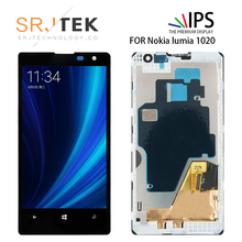 Гарантия 4,5 "для NOKIA Lumia 1020 lcd сенсорный экран для NOKIA Lumia 1020 дисплей дигитайзер сборка запасные части 2024 - купить недорого